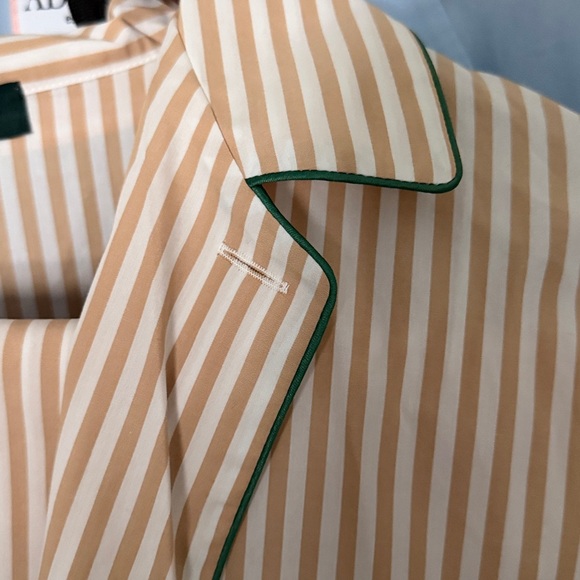 SCHOSTAL ROMA COTTON STRIPED PAJAMA SET - Picture 3 of 11